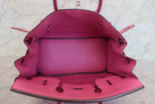 画像をギャラリービューアに読み込む, HERMES/エルメス オータクロア28 シェーブル フューシャピンク □J刻印 ハンドバッグ 700070079
