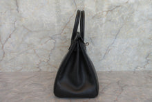 将图片加载到图库查看器,HERMES BIRKIN 25  Epsom leather Black Hand bag 700060292