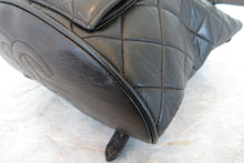 Load image into Gallery viewer, CHANEL Matelasse Chain back pack Lambskin Black/Gold hadware Back pack 700080167