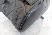 Load image into Gallery viewer, CHANEL Matelasse Chain back pack Lambskin Black/Gold hadware Back pack 700080167