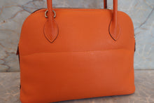 將圖片載入圖庫檢視器 HERMES/エルメス ボリード27 ヴォーエプソン オレンジ □R刻印 ショルダーバッグ 700100069