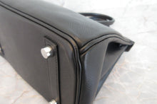 將圖片載入圖庫檢視器 HERMES/エルメス バーキン25 ヴォーエプソン ブラック ハンドバッグ 700060292