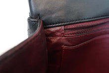 Load image into Gallery viewer, CHANEL Medium Matelasse single flap chain shoulder bag Lambskin Black/Silver hadware Shoulder bag 700090027