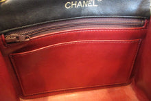 Load image into Gallery viewer, CHANEL Mini Matelasse single flap chain shoulder bag Lambskin Black/Gold hadware Shoulder bag 700080016