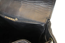 Load image into Gallery viewer, CHANEL Matelasse Chain back pack Lambskin Black/Gold hadware Back pack 700080167