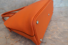 画像をギャラリービューアに読み込む, HERMES/エルメス ボリード27 ヴォーエプソン オレンジ □R刻印 ショルダーバッグ 700100069
