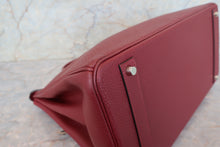 画像をギャラリービューアに読み込む, HERMES/エルメス バーキン40 トリヨンクレマンス ルージュアッシュ □E刻印 ハンドバッグ 700110094