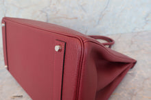 画像をギャラリービューアに読み込む, HERMES/エルメス バーキン40 トリヨンクレマンス ルージュアッシュ □E刻印 ハンドバッグ 700110094