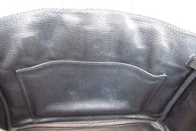 将图片加载到图库查看器,HERMES BIRKIN 25  Epsom leather Black Hand bag 700060292