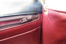 Load image into Gallery viewer, CHANEL Mini Matelasse single flap chain shoulder bag Lambskin Black/Gold hadware Shoulder bag 700080016