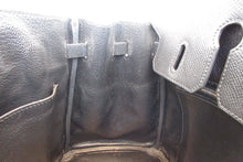 将图片加载到图库查看器,HERMES BIRKIN 25  Epsom leather Black Hand bag 700060292