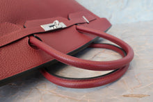 画像をギャラリービューアに読み込む, HERMES/エルメス バーキン40 トリヨンクレマンス ルージュアッシュ □E刻印 ハンドバッグ 700110094
