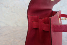 画像をギャラリービューアに読み込む, HERMES/エルメス ケリー28 クシュベル ルージュヴィフ 〇W刻印 ショルダーバッグ 800020020