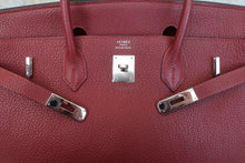 画像をギャラリービューアに読み込む, HERMES/エルメス バーキン40 トリヨンクレマンス ルージュアッシュ □E刻印 ハンドバッグ 700110094