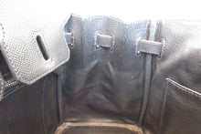 将图片加载到图库查看器,HERMES BIRKIN 25  Epsom leather Black Hand bag 700060292