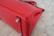 Load image into Gallery viewer, HERMES BIRKIN 25 Tadlakt lether Bougainvillier Hand bag 500050083