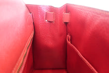 画像をギャラリービューアに読み込む, HERMES/エルメス ケリー28 クシュベル ルージュヴィフ 〇W刻印 ショルダーバッグ 800020020