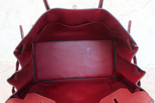 画像をギャラリービューアに読み込む, HERMES/エルメス バーキン40 トリヨンクレマンス ルージュアッシュ □E刻印 ハンドバッグ 700110094