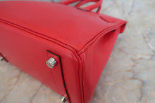 Load image into Gallery viewer, HERMES BIRKIN 25 Tadlakt lether Bougainvillier Hand bag 500050083