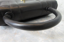 Load image into Gallery viewer, CHANEL Mademoiselle Hand bag Lambskin Black/Gold hadware  Hand bag 700010145