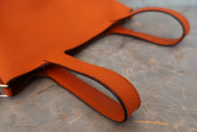 Load image into Gallery viewer, HERMES PICOTIN PM Clemence leather Orange Hand bag 700020210