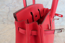 Load image into Gallery viewer, HERMES BIRKIN 25 Tadlakt lether Bougainvillier Hand bag 500050083