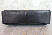 Load image into Gallery viewer, CHANEL Medium Matelasse single flap chain shoulder bag Lambskin Black/Gold hadware Shoulder bag 700080168
