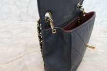 画像をギャラリービューアに読み込む, CHANEL/シャネル ミニマトラッセシングルフラップチェーンショルダーバッグ ラムスキン ネイビー/ゴールド金具 ショルダーバッグ 700070225