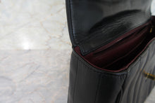 Load image into Gallery viewer, CHANEL Mademoiselle Hand bag Lambskin Black/Gold hadware  Hand bag 700010145