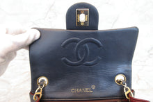 画像をギャラリービューアに読み込む, CHANEL/シャネル ミニマトラッセシングルフラップチェーンショルダーバッグ ラムスキン ネイビー/ゴールド金具 ショルダーバッグ 700070225