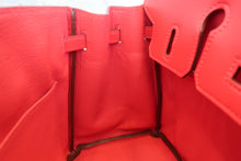 Load image into Gallery viewer, HERMES BIRKIN 25 Tadlakt lether Bougainvillier Hand bag 500050083