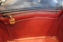 画像をギャラリービューアに読み込む, CHANEL/シャネル ミニマトラッセシングルフラップチェーンショルダーバッグ ラムスキン ネイビー/ゴールド金具 ショルダーバッグ 700070225