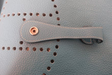 Load image into Gallery viewer, HERMES EVELYNE1 GM Clemence leather Blue jean □I Engraving Shoulder bag 700120209