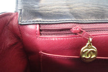 Load image into Gallery viewer, CHANEL Mademoiselle Hand bag Lambskin Black/Gold hadware  Hand bag 700010145