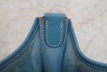 Load image into Gallery viewer, HERMES EVELYNE1 GM Clemence leather Blue jean □I Engraving Shoulder bag 700120209