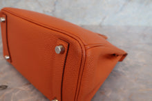 将图片加载到图库查看器,HERMES BIRKIN 25 Togo leather Orange □I刻印 Hand bag 700060078