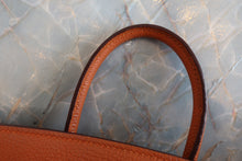 将图片加载到图库查看器,HERMES BIRKIN 25 Togo leather Orange □I刻印 Hand bag 700060078
