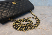 画像をギャラリービューアに読み込む, CHANEL/シャネル マトラッセチェーンショルダーバッグ ラムスキン ブラック/ゴールド金具 ショルダーバッグ 800060150