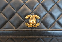 画像をギャラリービューアに読み込む, CHANEL/シャネル マトラッセチェーンショルダーバッグ ラムスキン ブラック/ゴールド金具 ショルダーバッグ 800060150