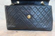 画像をギャラリービューアに読み込む, CHANEL/シャネル マトラッセチェーンショルダーバッグ ラムスキン ブラック/ゴールド金具 ショルダーバッグ 800060150