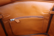 将图片加载到图库查看器,HERMES BIRKIN 25 Togo leather Orange □I刻印 Hand bag 700060078