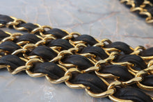 Load image into Gallery viewer, CHANEL Medium Matelasse single flap chain shoulder bag Lambskin Black/Gold hadware Shoulder bag 700120199