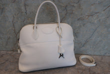 將圖片載入圖庫檢視器 HERMES/エルメス ボリード35 トリヨンクレマンス ホワイト □H刻印 ショルダーバッグ 700100055