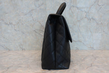 将图片加载到图库查看器,CHANEL/香奈儿 CF 梯形 手提包 荔枝皮 Black/Silver hadware(黑色/银色金属) 手提包 800060110
