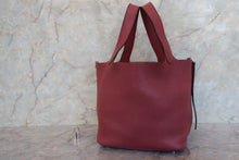 画像をギャラリービューアに読み込む, HERMES/エルメス ピコタンロックMM トリヨンクレマンス ローズウッド □P刻印 ハンドバッグ 700110110