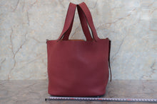 画像をギャラリービューアに読み込む, HERMES/エルメス ピコタンロックMM トリヨンクレマンス ローズウッド □P刻印 ハンドバッグ 700110110