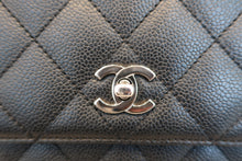 将图片加载到图库查看器,CHANEL/香奈儿 CF 梯形 手提包 荔枝皮 Black/Silver hadware(黑色/银色金属) 手提包 800060110