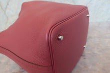 画像をギャラリービューアに読み込む, HERMES/エルメス ピコタンロックMM トリヨンクレマンス ローズウッド □P刻印 ハンドバッグ 700110110