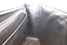 Load image into Gallery viewer, CHANEL Medium Matelasse single flap chain shoulder bag Caviar skin Black/Gold hadware Shoulder bag 700080152