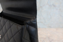 将图片加载到图库查看器,CHANEL/香奈儿 CF 梯形 手提包 荔枝皮 Black/Silver hadware(黑色/银色金属) 手提包 800060110